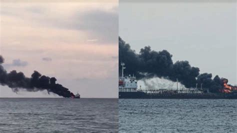 Kapal Pengangkut BBM Pertamina Terbakar Di Perairan Mataram 3 ABK