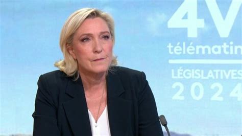 Les 4 vérités Marine Le Pen Extrait vidéo Télématin