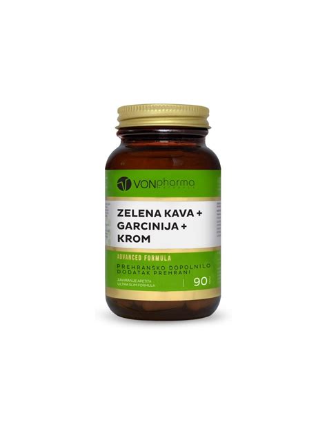 Vonpharma Zelene Kava Garcinija Krom Kapsule