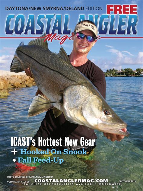 Coastal Angler Magazine September Volusia Daytona New Smyrna