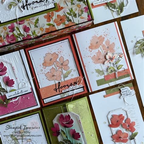 Painted Petals Project Share - Stamped Treasures - Sherry Roth