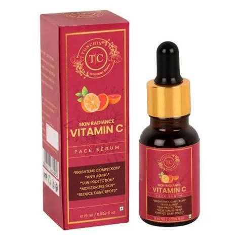 Liquid Herbal Skin Radiance Vitamin C Face Serum Packaging Size 15ml Type Of Packaging High