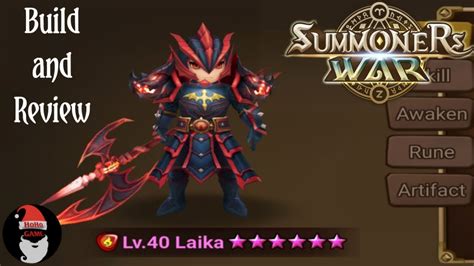 Summoners War Sky Arena Laika Build And Review Youtube