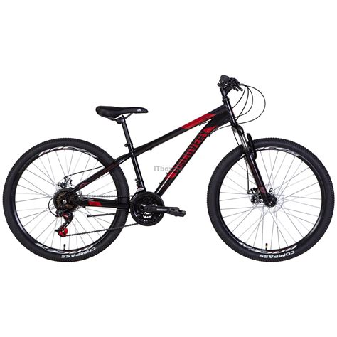 Велосипед Discovery 26' Rider AM DD рама-16' 2022 Black/Red OPS-DIS-26 ...