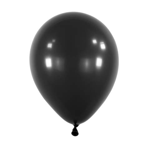 50 Latex Balloons Decorator Fashion Jet Black 27 5 Cm 11 Amscan Europe