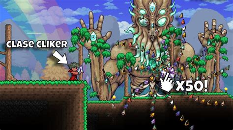 Me Paso Terraria Con La CLASE JITTER CLICKER Cap 2 Final YouTube