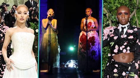 Ariana Grande Gives Surprise Met Gala Duet With ‘Wicked’ Co-Star ...