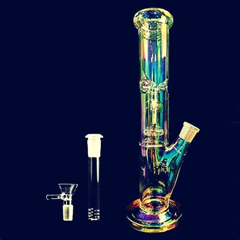 2021 21cm Glass Bong With Downstem And Bowl 14 4mm Water Bongs Bubbler Ash Catcher Honeycomb