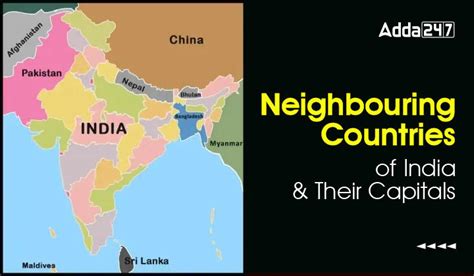 neighbouring countries  india   capitals