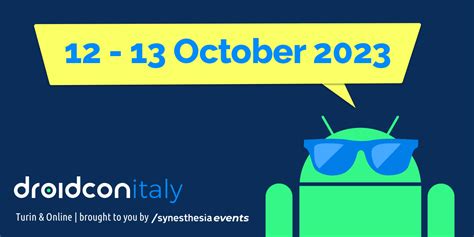 Non Perdere La Decima Edizione Di Droidcon Italy Polo ICT