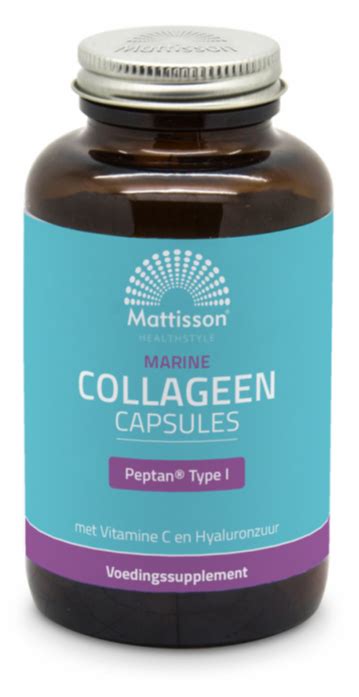 Mattisson Healthstyle Marine Collageen Cp De Online Drogist