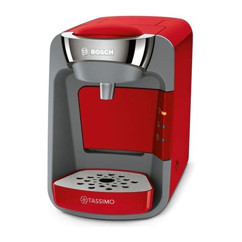 Machine A Cafe Multi Boissons Bosch Tassimo Suny Tas Rouge Coquelicot