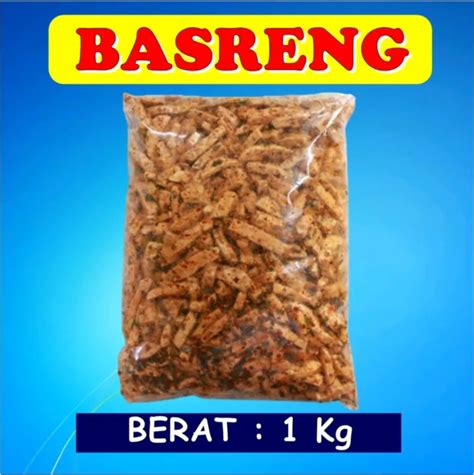 Basreng Viral Daun Jeruk Pedas Gurih Bakso Goreng Kemasan Kg