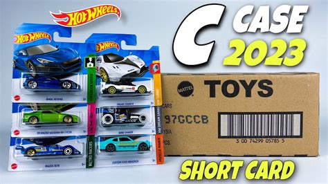 Unboxing 2023 Hot Wheels C Case Pagani Rimac Treasure Hunt