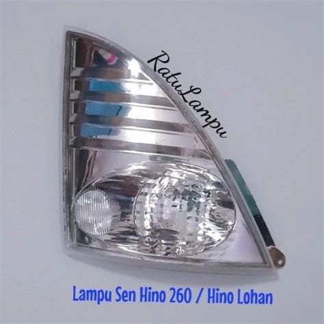 Lampu Sein Sen Hino Fm Lohan Warna Putih Fron Combination Lamp