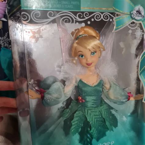 DISNEY STORE TINKER Bell Special Limited Edition 2022 Holiday Doll