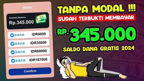 Rebahan Dibayar Rp Aplikasi Penghasil Uang Saldo Dana Gratis