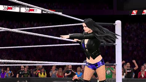 Wwe 2k15 [ps4] Paige Extreme Rules Attire 2014 Youtube