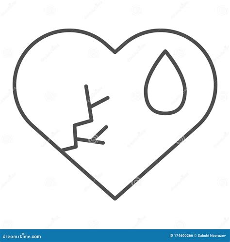 Sad Man Crying In A Broken Heart Vector Illustration Cartoondealer