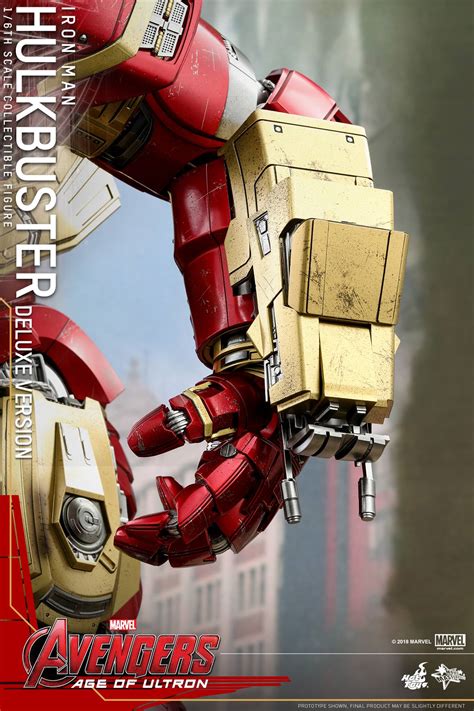 Hot Toys Hulkbuster Accessory Set Deluxe Hulkbuster And Iron Man Mark XLIII Reissue The