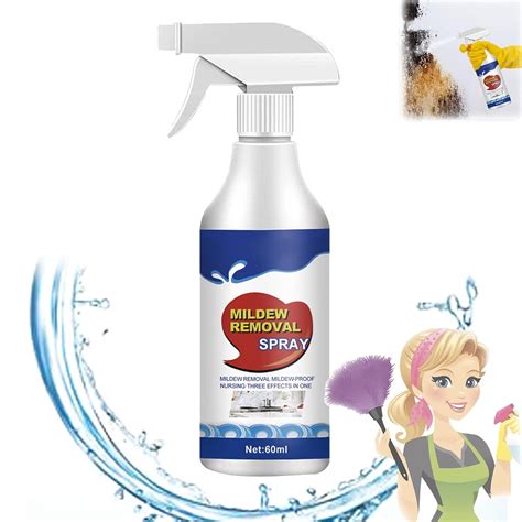 Jue Fish Mildew Removal Spray, Mildew Removal Spray, Mold and Mildew ...