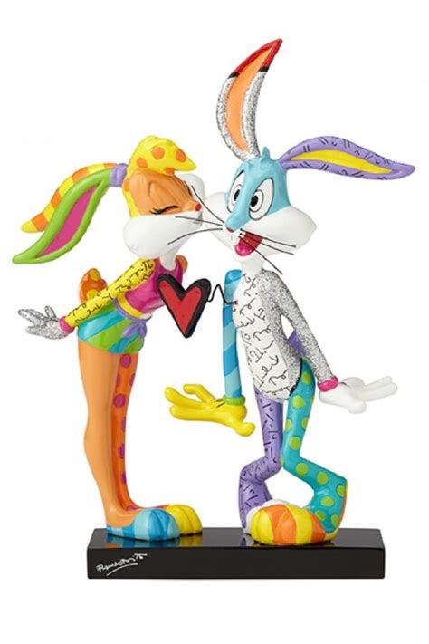 Buy LOONEY TUNES LOLA & BUGS KISSING online from Nana's Teddies