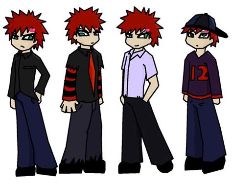 gaara outfit design by cloanime770 on DeviantArt