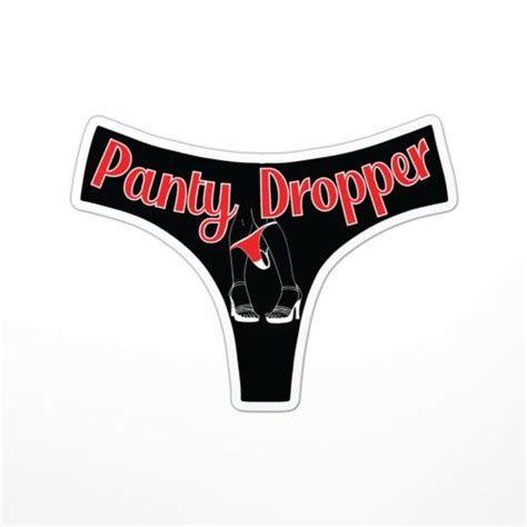 203item Panty Dropper Sticker Going Down 69 Sexy Naked Sex 4