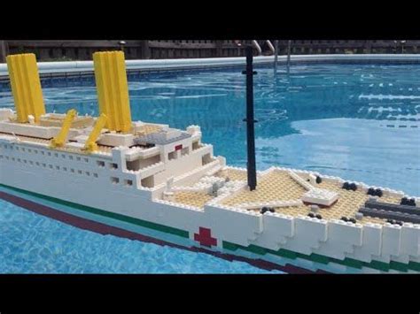 Floating LEGO Britannic Model【5 foot model】 - YouTube | Floating, Titanic model, Titanic ship