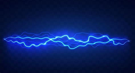 Premium Vector Lightning Flash Effect Realistic Electric Lightning