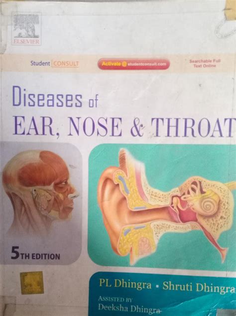 Buy Diseases Of Ear Nose And Throat By Pl Dhingra Second Hand