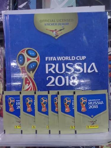 Lbum De Estampas Mundial Rusia Pasta Dura Sobres Panini En Venta