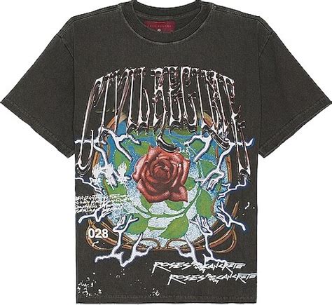 Civil Regime Stone Rose Tour 199x Oversized Tee ShopStyle T Shirts