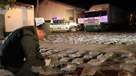 Un Mont N Incautaron Un Cargamento De Kilos De Marihuana