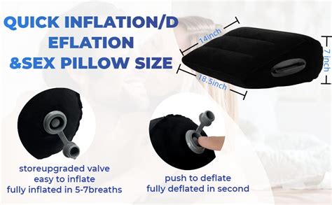 Amazon Sex Toys Pillow Sex Furniture Inflatable Pillow Sex Position Inflatable Cushion For