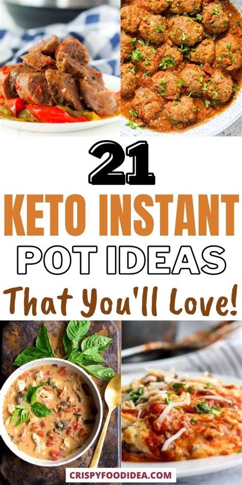 21 Easy Keto Instant Pot Recipes For Meal Prep Instant Pot Dinner Recipes Low Carb Instant