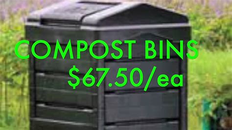 BRIT Rain Barrels Compost Bins FOR SALE YouTube