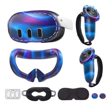 Silicone Cover Set Compatible With Meta Oculus Quest Vr