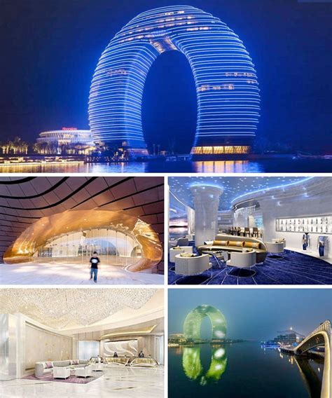 Sheraton Huzhou Hot Spring Resort in China by Architect Ma Yansong