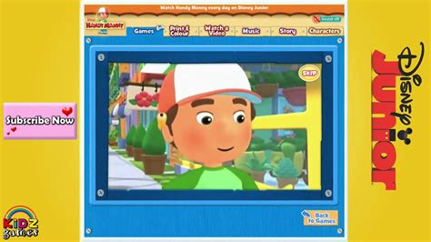 Handy Manny Mannys Pit Stop Shop Disney Junior Kidz Games Youtube