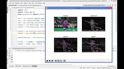 Opencv Python Tutorial For Beginners 19 Image Gradients And Edge