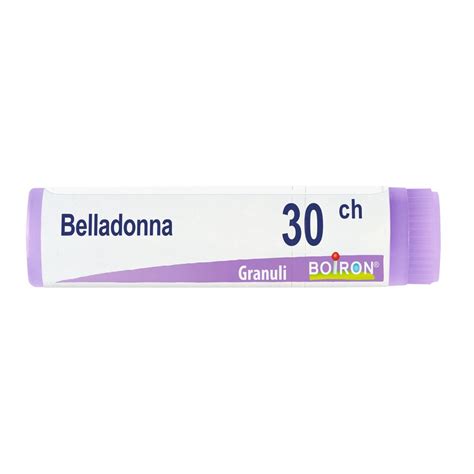 Boiron Belladonna Boiron Granuli Ch Contenitore Monodose G