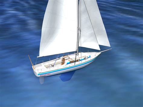 Cutter Rigged Sailing Sailboats 3D Model TurboSquid 1307085