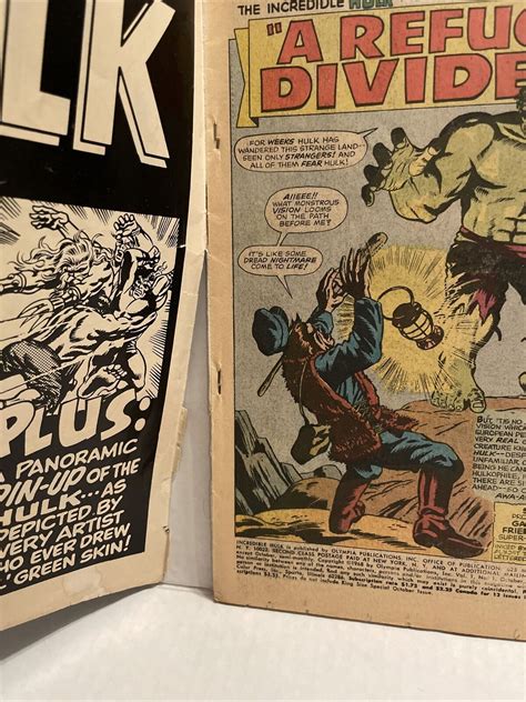 Incredible Hulk King Size Special Incomplete International Comic