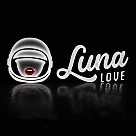 Napis neonowy na ścianę Luna Love Napisy LED Ledon