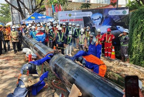 Ptpp Mulai Pembangunan Pipa Transmisi Gas Bumi Cirebon Semarang Tahap I