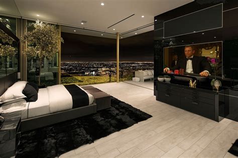 Modern Mansion Master Bedroom