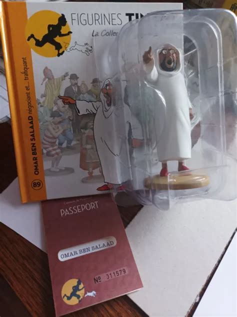 Figurine Tintin La Collection Officielle N Omar Ben Salad