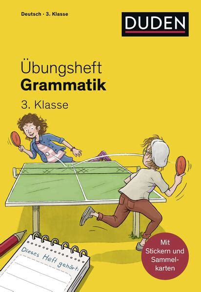 Übungsheft Grammatik 3 Klasse Mängelexemplar Kinderbuch eu