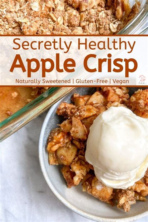 Best Healthy Apple Crisp Easy Gluten Free Secretly Healthy Home